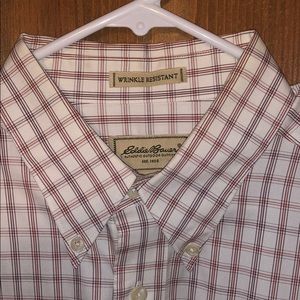 Eddie Bauer wrinkle free button down shirt